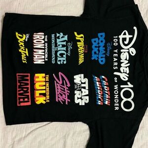 Zara Disney 100 Years of Wonder Kids Tee - Black